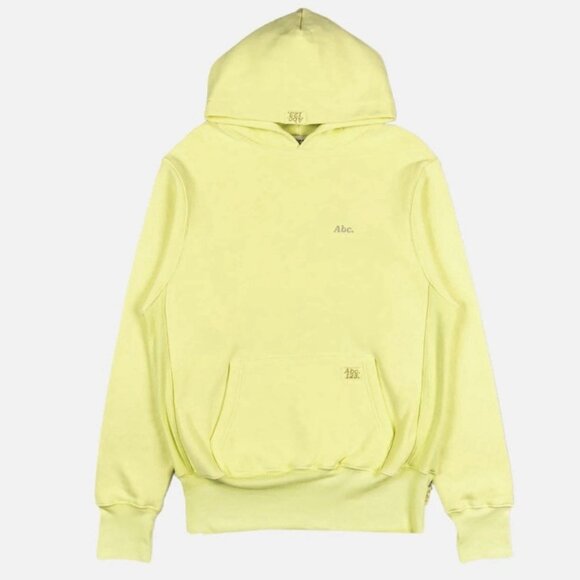 Advisory Board Crystals ABC. 123 Pullover Hoodie Sulphur Yellow Large NWT - Picture 1 of 10